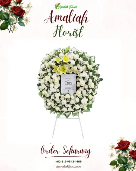 Krans Bunga Duka Tlobong